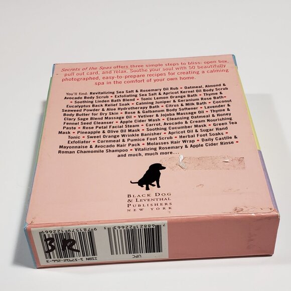 Secrets of the Spa 50 ways to pamper and revitalize yourself at home Card Deck - Picture 5 of 7